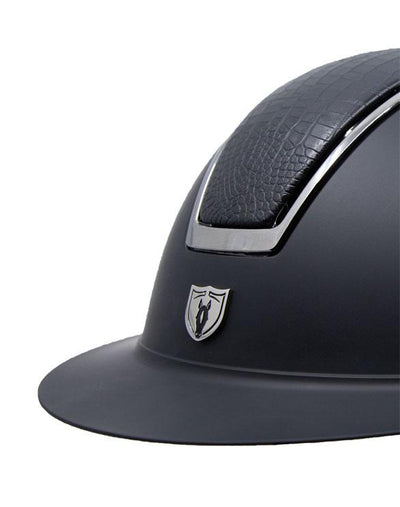 Tipperary Windsor Helmet - Croc/Black - Wide Brim