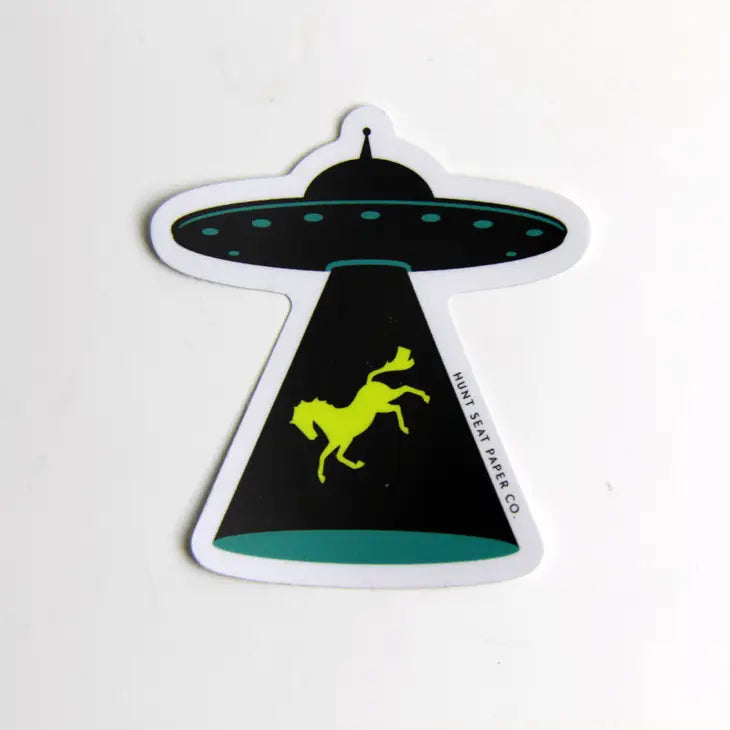 Hunt Seat Paper Company Alien Sticker