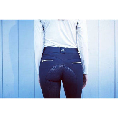 KL Select Gabrielle Full Seat Breech - Navy