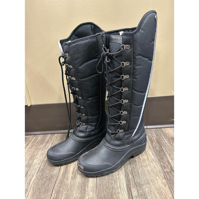Ovation Winter Boots -Black - 38 (US 8) - USED