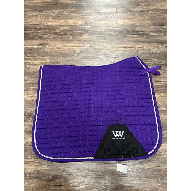 WoofWear Dressage Saddle Pad - Purple - USED