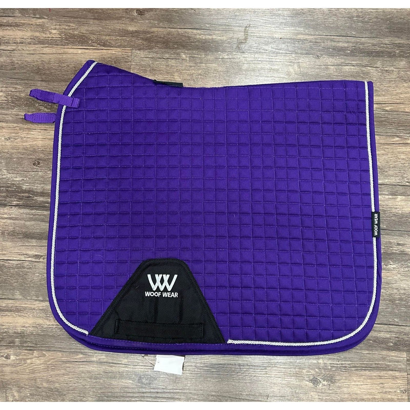WoofWear Dressage Saddle Pad - Purple - USED