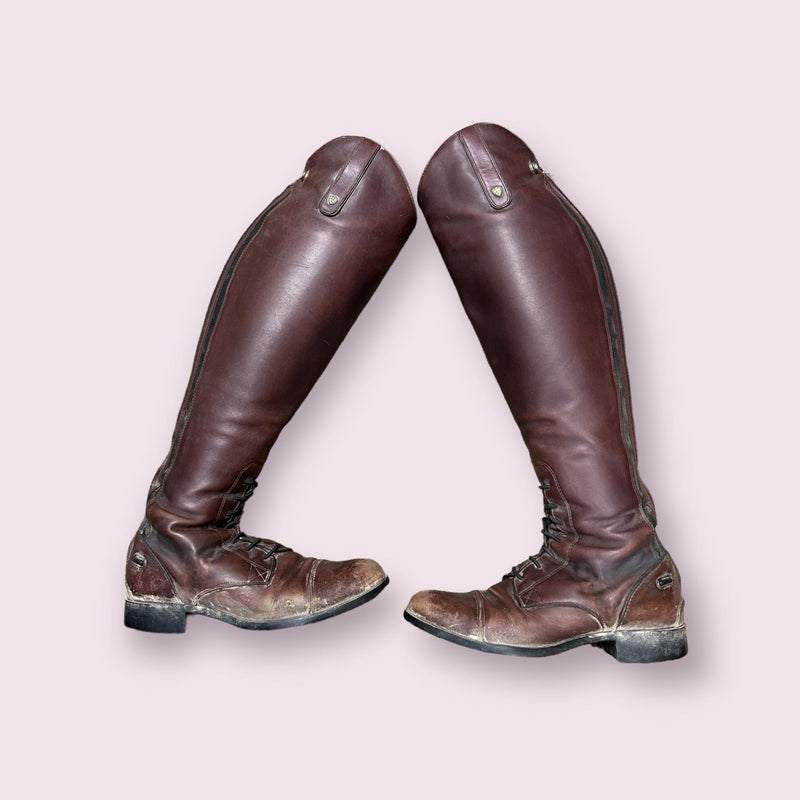 Ariat Field Boots - Brown - Size 7 - Full Calf/Tall Height - USED