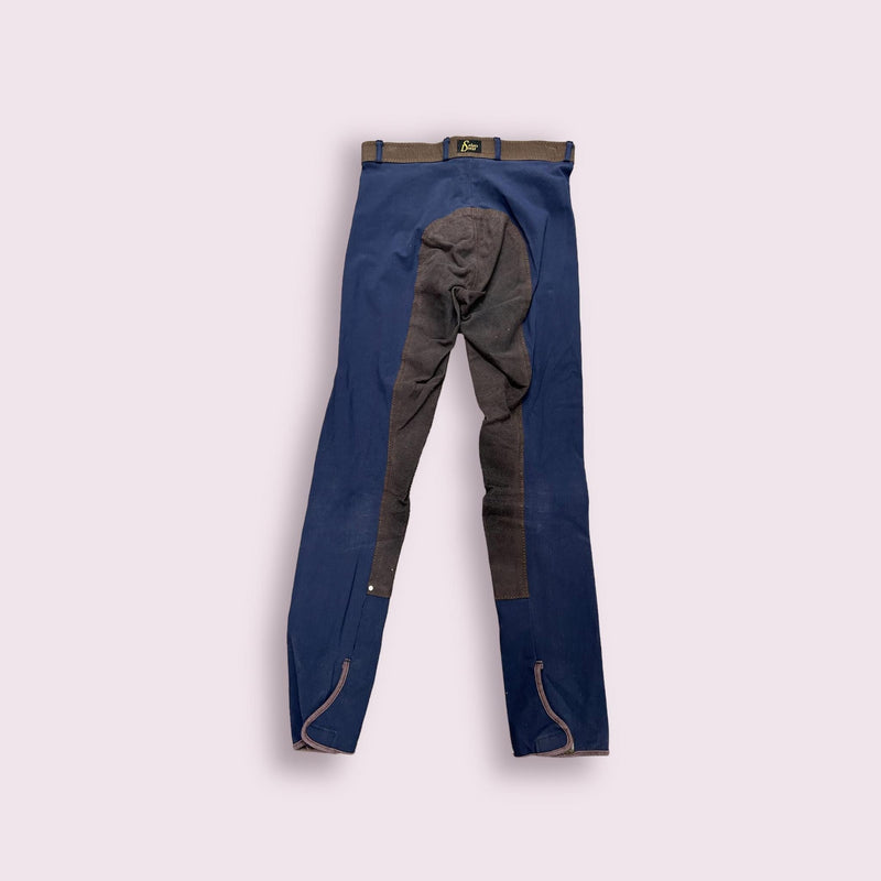 Select Dress FS breeches - Navy/Brown - 28L - USED