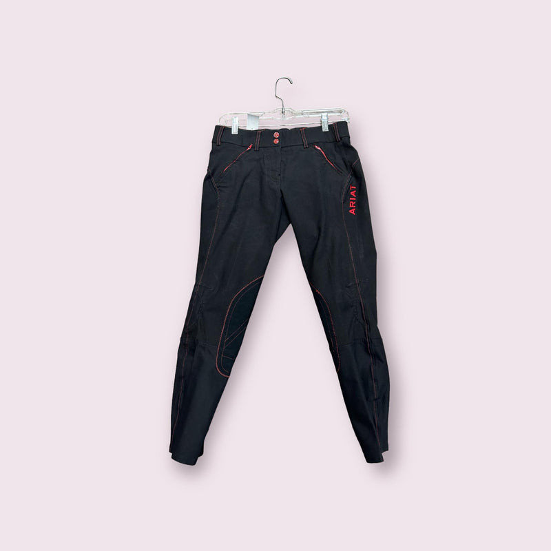 Ariat KP Breeches - Black/Red - 28R - USED