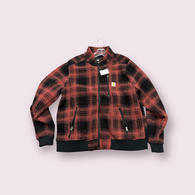 Carhartt Flannel Jacket - Red/Black - XL - USED