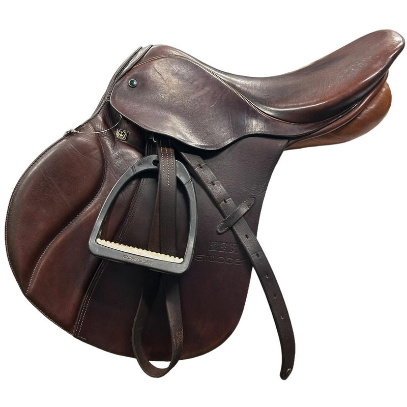 Stubben Siegfried AP saddle - Brown 17" - USED