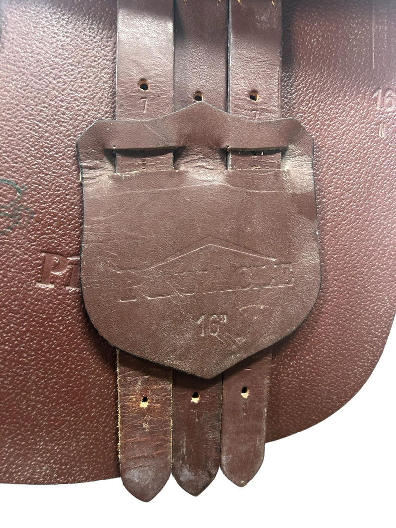 Pinnacle Close Contact Saddle - Brown - 16" Seat/4 1/4" Tree - USED