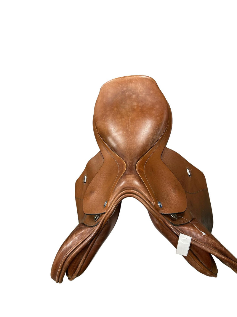 Barnsby Close Contact Saddle - Brown - 17.5"Seat/Medium Tree - USED
