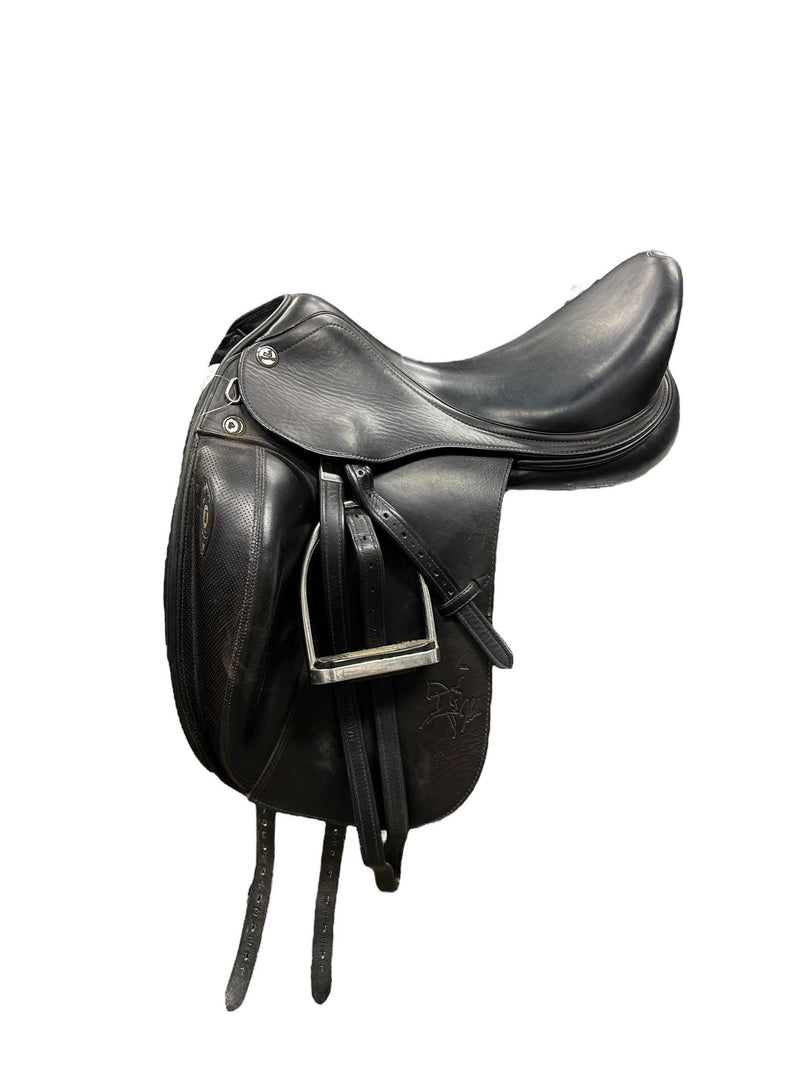 Prestige X-Helen K Saddle - Black - 17" Seat/33cm tree - USED