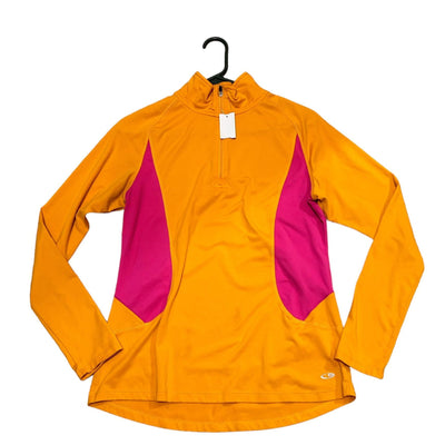 Champion 1/4 Zip - Orange/Pink - M