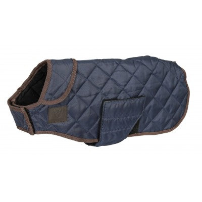 Digby and Fox Quilted Dog Blanket - Indigo