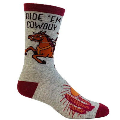 Ride 'Em Cowboy Socks