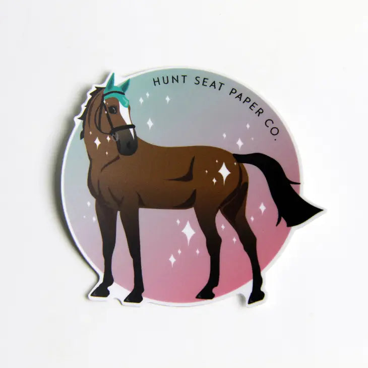Hunt Seat Paper Company Magical Pony Sticker