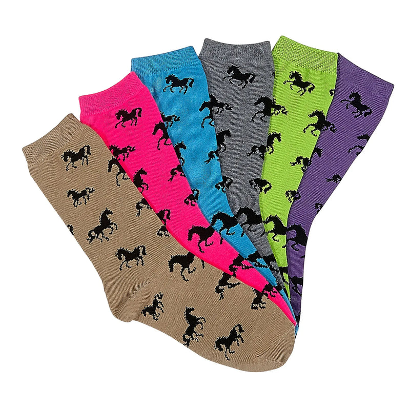 Awst Lila Horse Socks