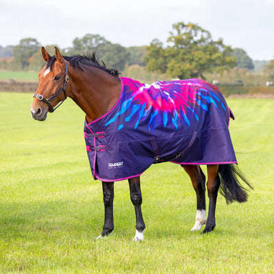 Shires Tempest Sheet - Pink Tie-Dye