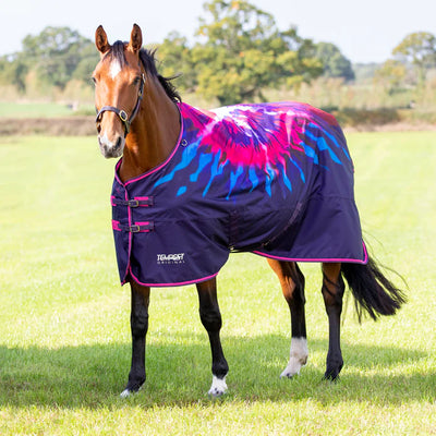 Shires Tempest Sheet - Pink Tie-Dye