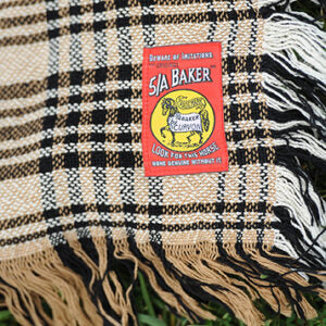 Baker Plaid Afghan