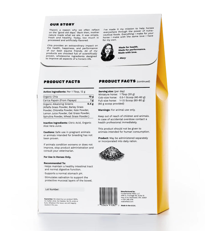 Stable Feed - Papaya Gastric Support - 3lbs