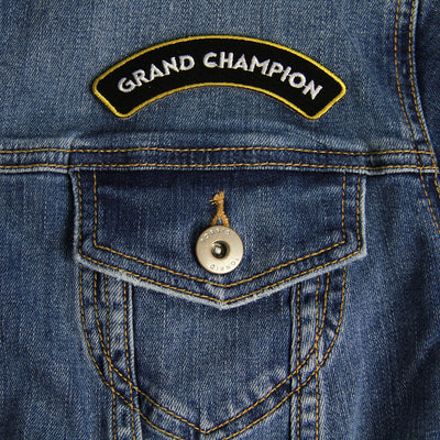 Hunt Seat Paper Company Iron-On Patches - Grand Champion