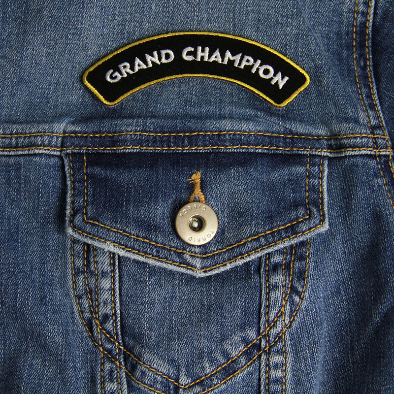 Hunt Seat Paper Company Iron-On Patches - Grand Champion