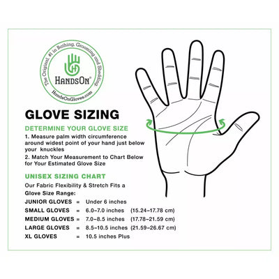 Hands On Grooming Gloves - Black/Black