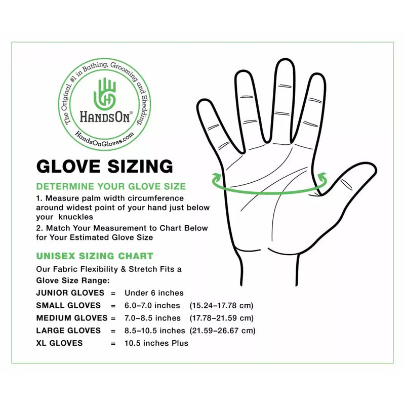 Hands On Grooming Gloves - Black/Black