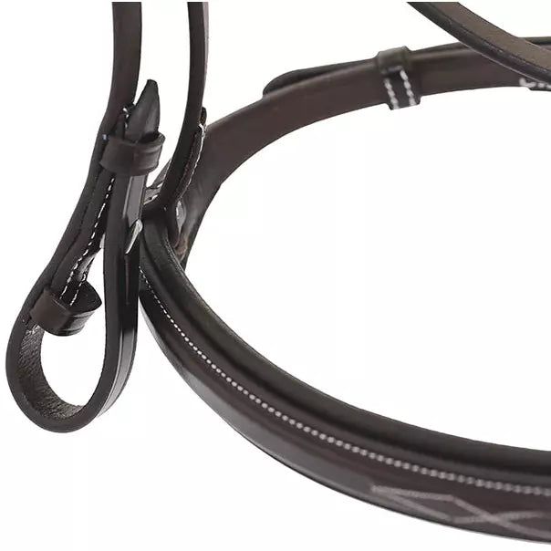 Marco Simone Italian Monocrown Bridle w/ Removable Flash