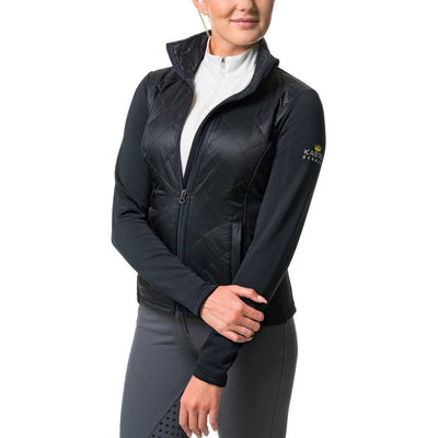 Kastel Quilted Performance Jacket - Black