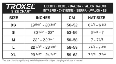 Troxel Liberty Helmet - Black Duratech