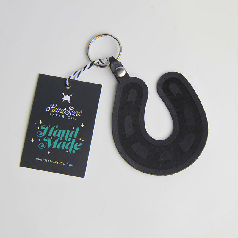 Hunt Seat Paper Company - Horseshoe Key Chain