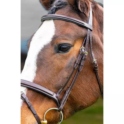 Marco Simone Italian Monocrown Bridle w/ Removable Flash
