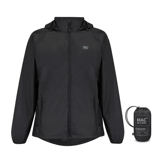 Mac in a Sac Origin 2 Rain Coat - Black