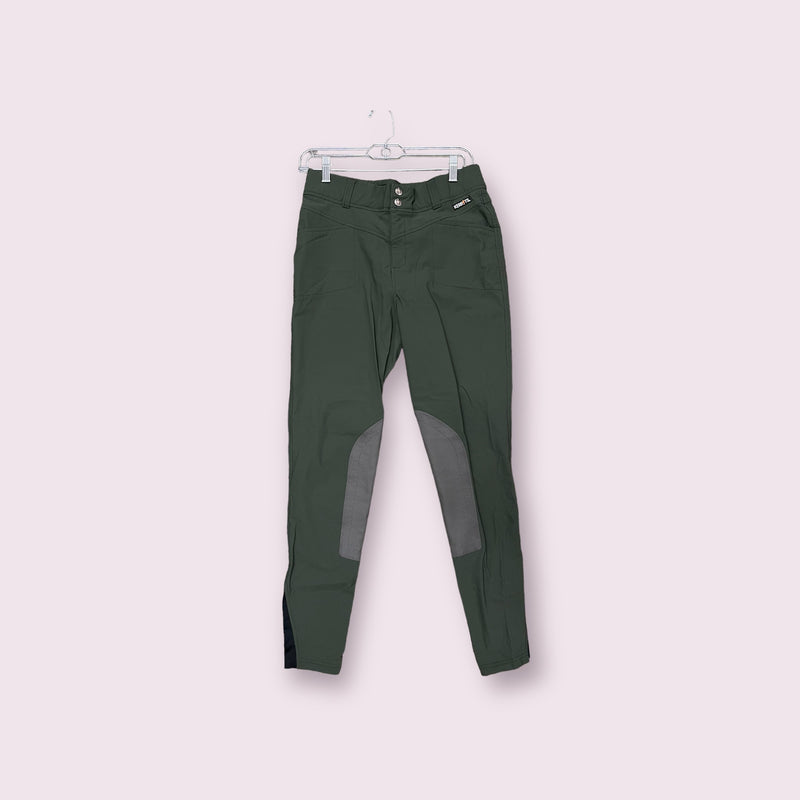 Kerrits KP breech - green/grey L - USED