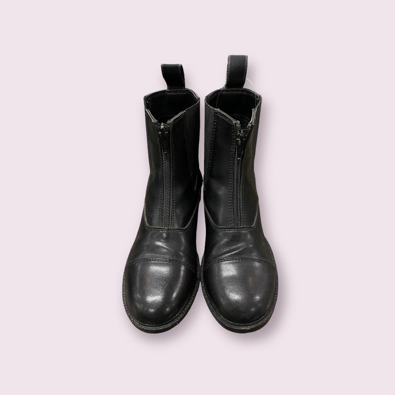 Auken paddock boots - black - size 5 - USED