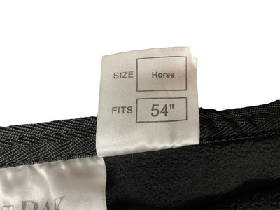 Smartpak Quarter Sheet - black 54" (horse)  - USED