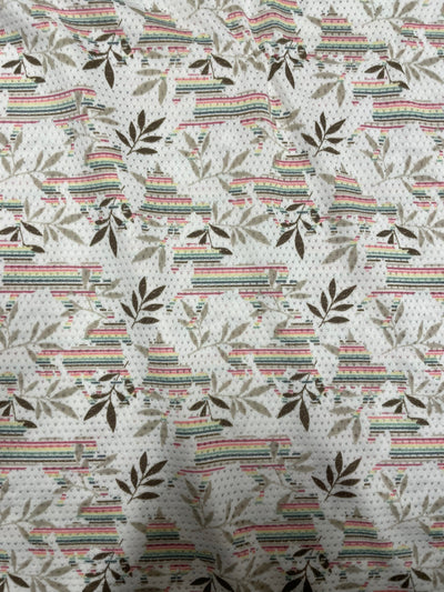 Kerrits riding tee - tan/rainbow MED - USED