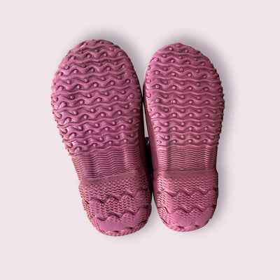 BOGS flower boots - purple size 2 - USED