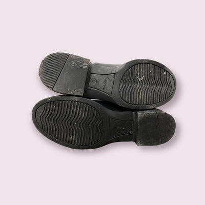 Auken paddock boots - black - size 5 - USED
