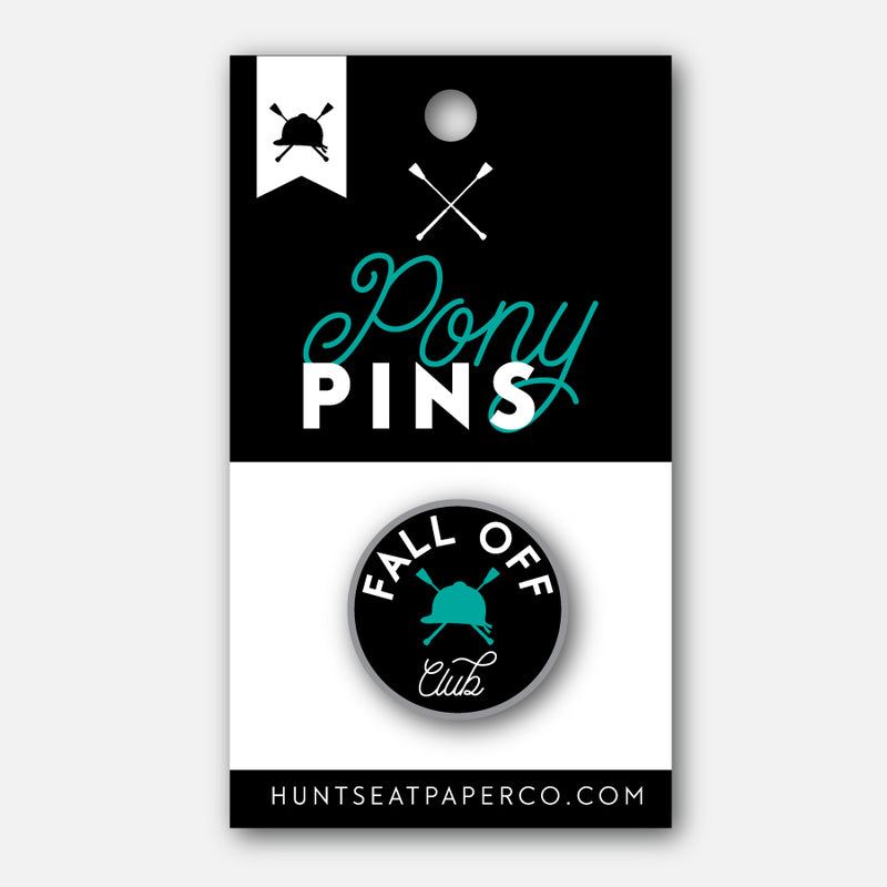 Hunt Seat Paper Company Pony Pins - Fall Off Club
