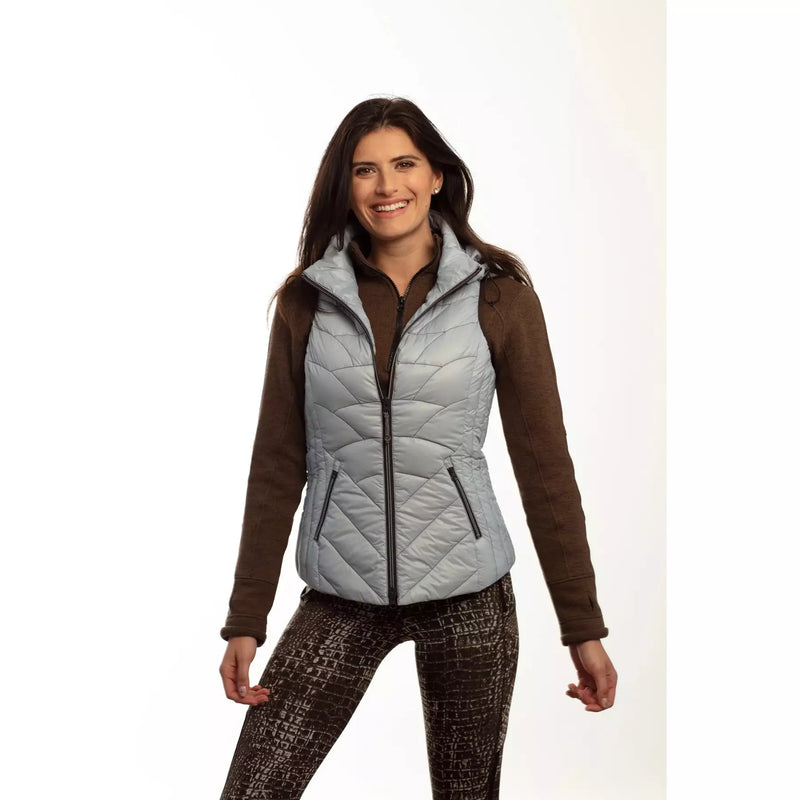 Goode Rider Power Luxe Vest - Sky Blue/Black