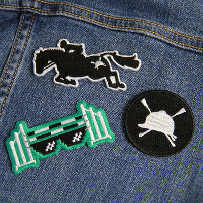 Hunt Seat Paper Company Iron-On Patches - Rebel Rider