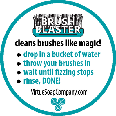 Virtue Soap Company Brush Blaster