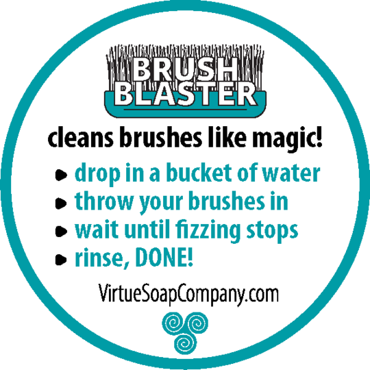 Virtue Soap Company Brush Blaster