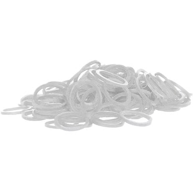 Shires Braiding Bands - 500ct - White