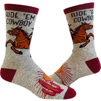 Ride 'Em Cowboy Socks