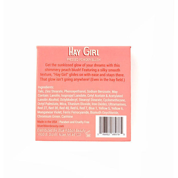 Blue Ribbon Beauty Blush - Hay girl