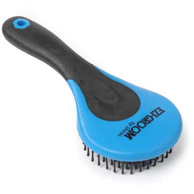 Shires Ezi-groom Mane and Tail Brush - Bright Blue