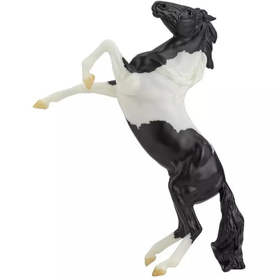 Breyer Black Pinto Rearing Mustang