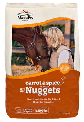 MannaPro Carrot & Spice Nuggets - 4lbs